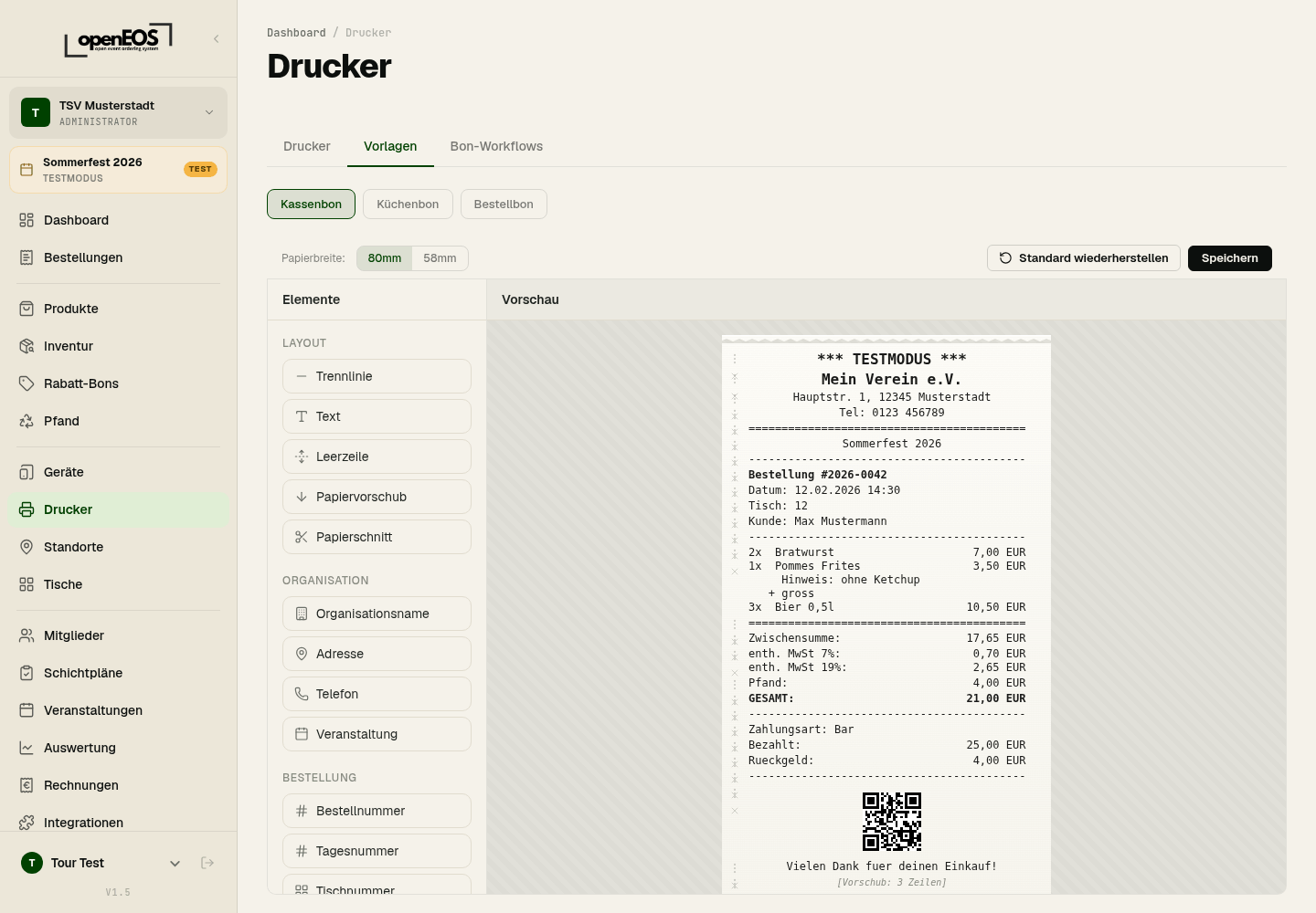 Drucker – Vorlagen